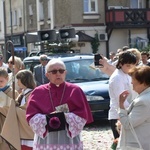 Procesja eucharystyczna na ulicach Głogowa