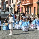 Procesja eucharystyczna na ulicach Głogowa