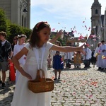 Procesja eucharystyczna na ulicach Głogowa