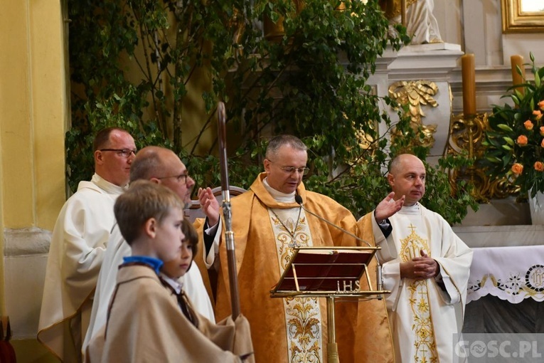 Procesja eucharystyczna na ulicach Głogowa