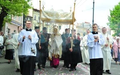 Centralna procesja Bożego Ciała w archidiecezji lubelskiej