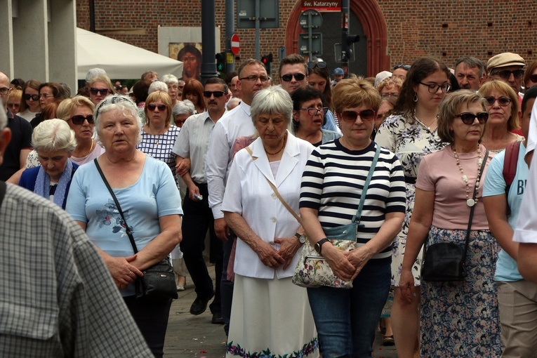 Centralna procesja Bożego Ciała we Wrocławiu 2023