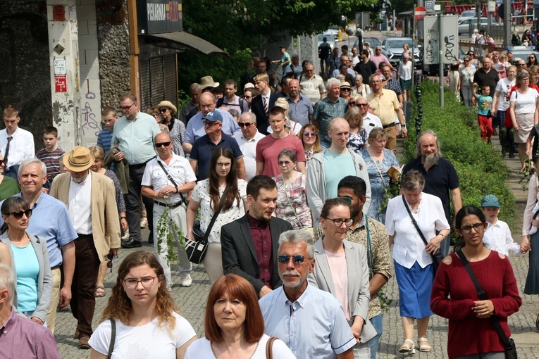 Centralna procesja Bożego Ciała we Wrocławiu 2023
