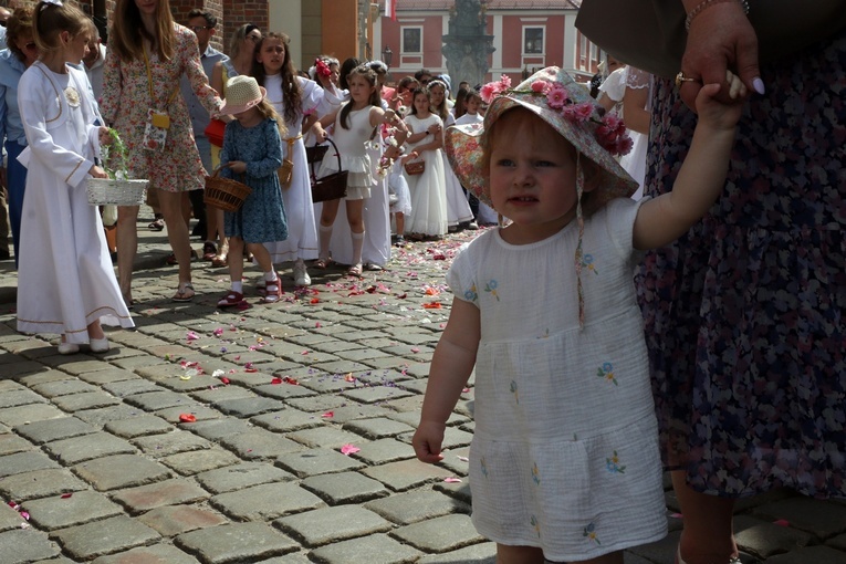 Centralna procesja Bożego Ciała we Wrocławiu 2023