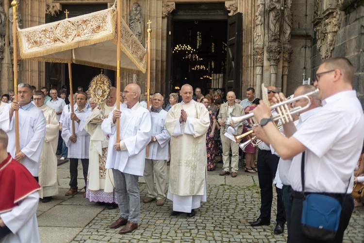 Procesja Bożego Ciała w Świdnicy