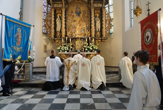 Procesja Bożego Ciała na gliwickiej starówce
