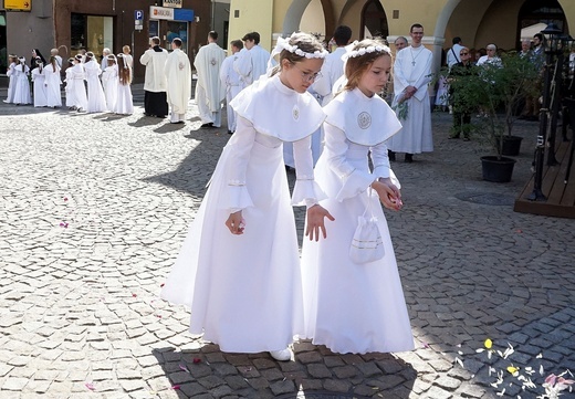 Procesja Bożego Ciała na gliwickiej starówce