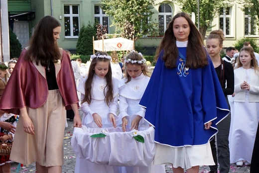 Procesja Bożego Ciała na gliwickiej starówce