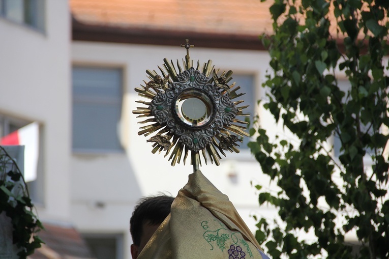 Procesja Bożego Ciała w Kiełczowie