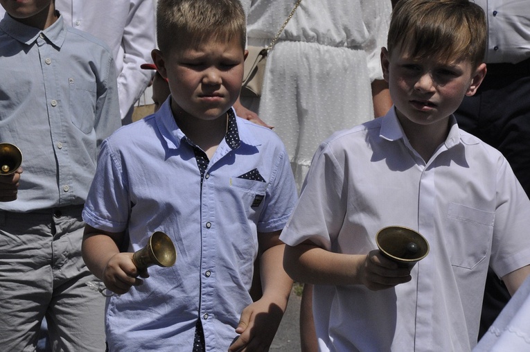 Procesja Bożego Ciała w Brzeziej Łące