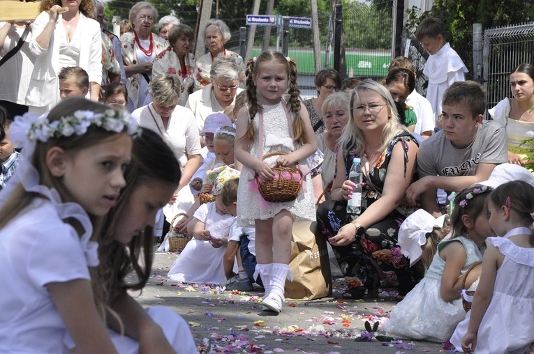 Procesja Bożego Ciała w Brzeziej Łące