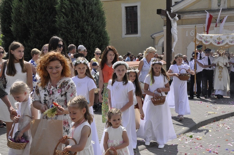 Procesja Bożego Ciała w Brzeziej Łące