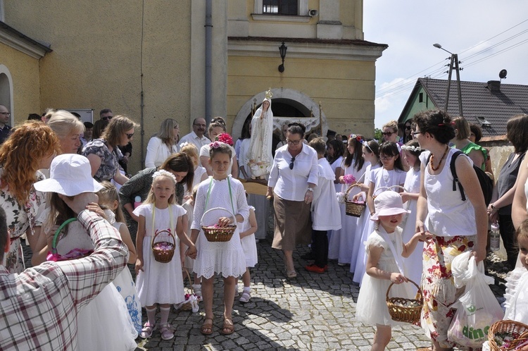 Procesja Bożego Ciała w Brzeziej Łące