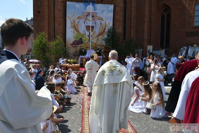 Gorzów Wlkp. Uroczystość Najświętszego Ciała i Krwi Chrystusa