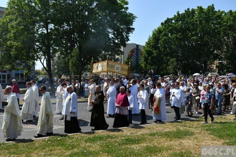 Gorzów Wlkp. Uroczystość Najświętszego Ciała i Krwi Chrystusa