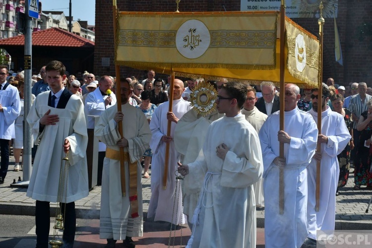 Gorzów Wlkp. Uroczystość Najświętszego Ciała i Krwi Chrystusa