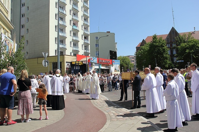 Procesja Bożego Ciała w Kołobrzegu