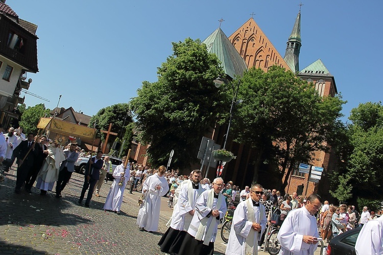 Procesja Bożego Ciała w Kołobrzegu