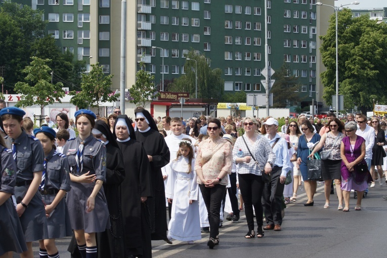 Procesja Bożego Ciała z Polanki na Karłowice we Wrocławiu