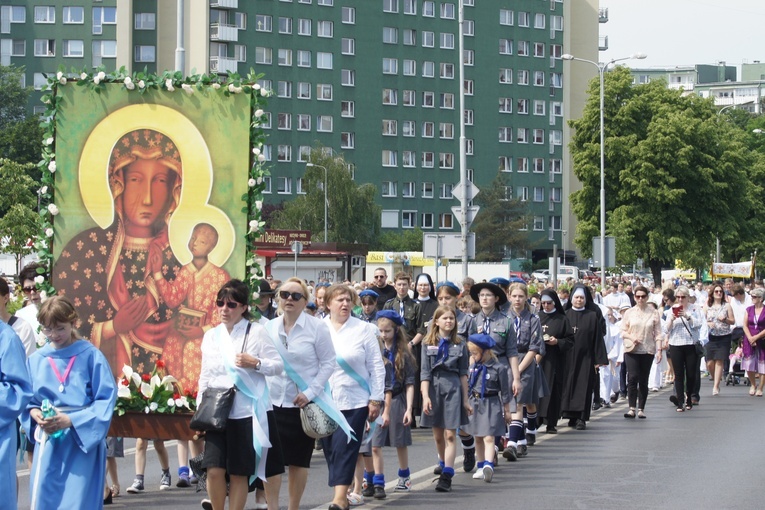 Procesja Bożego Ciała z Polanki na Karłowice we Wrocławiu