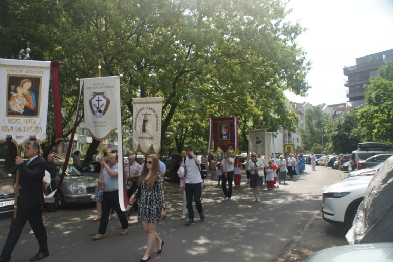 Procesja Bożego Ciała z Polanki na Karłowice we Wrocławiu