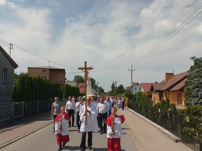 Procesja Bożego Ciała w Dobroszycach