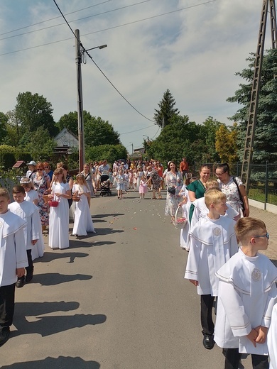 Procesja Bożego Ciała w Dobroszycach