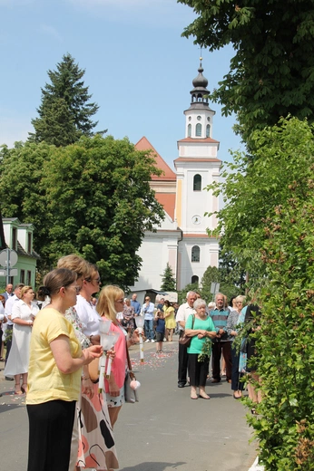 Procesja Bożego Ciała w Głębowicach