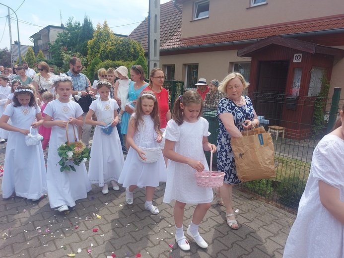 Procesja Bożego Ciała na wrocławskich Stabłowicach