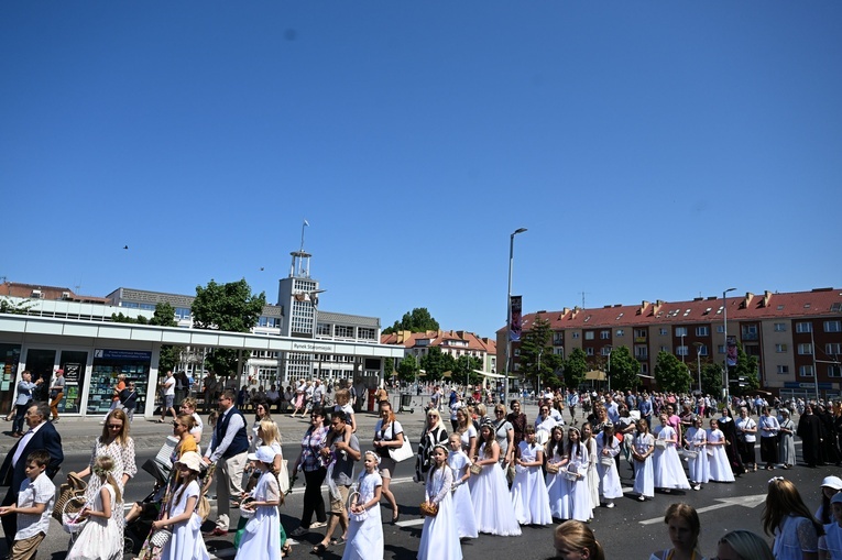 Procesja Bożego Ciała w Koszalinie