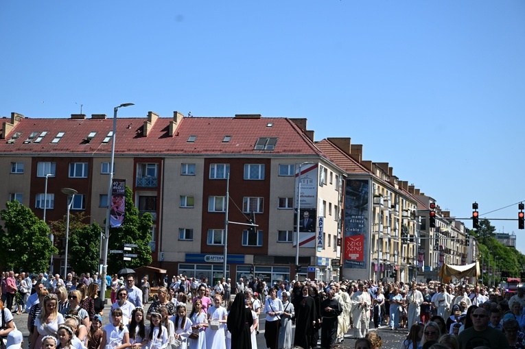 Procesja Bożego Ciała w Koszalinie