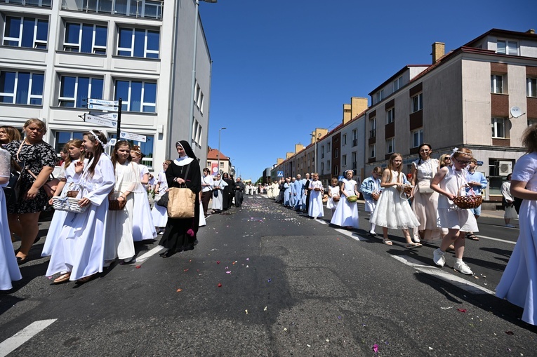 Procesja Bożego Ciała w Koszalinie