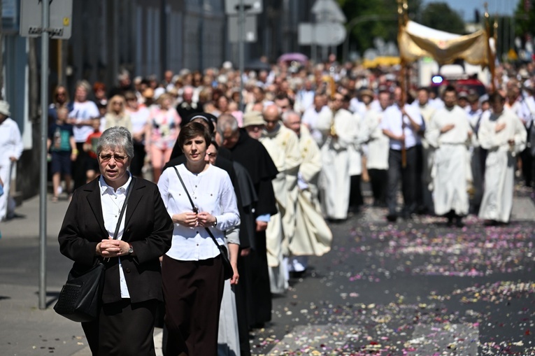 Procesja Bożego Ciała w Koszalinie