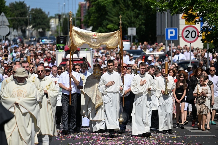 Procesja Bożego Ciała w Koszalinie