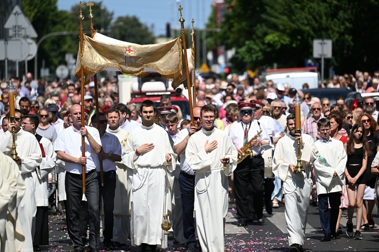 Procesja Bożego Ciała w Koszalinie