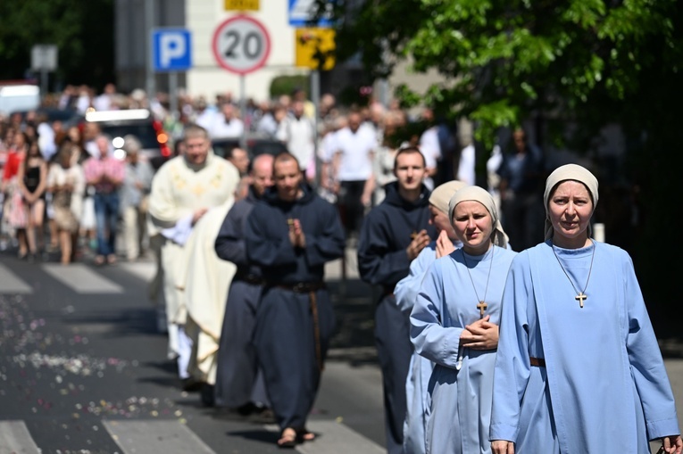 Procesja Bożego Ciała w Koszalinie