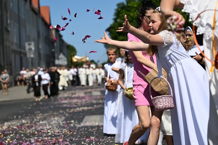 Procesja Bożego Ciała w Koszalinie