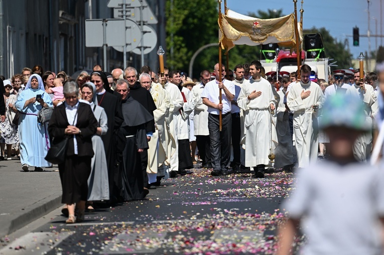 Procesja Bożego Ciała w Koszalinie