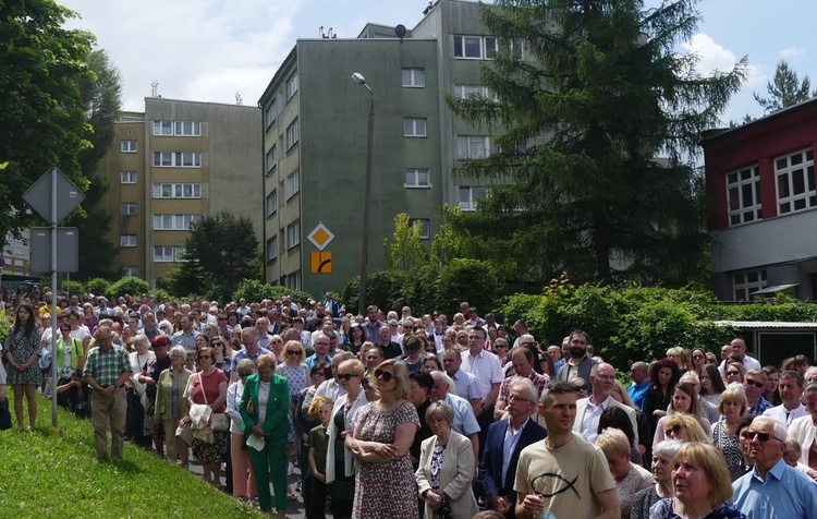 Procesja Bożego Ciała na Złotych Łanach w Bielsku-Białej - 2023