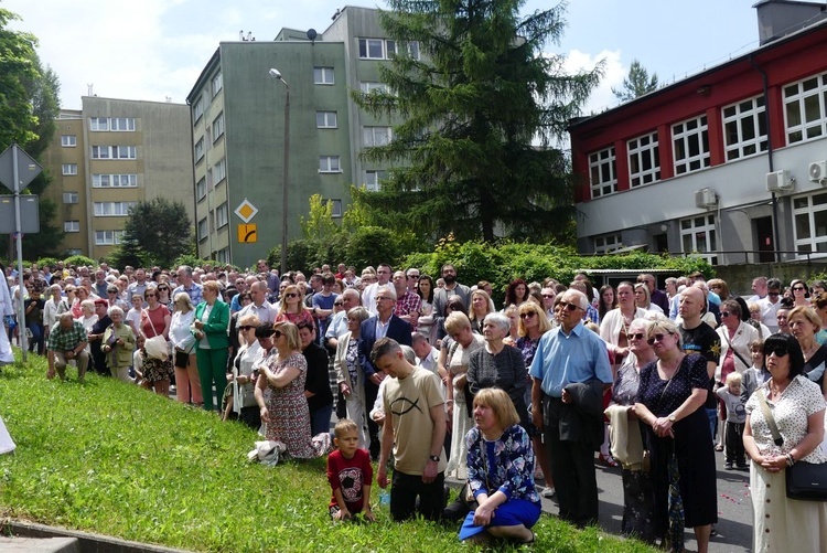 Procesja Bożego Ciała na Złotych Łanach w Bielsku-Białej - 2023