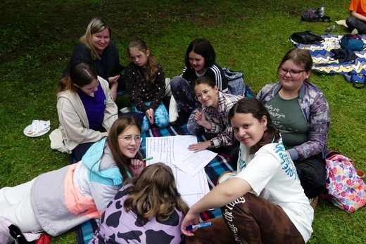 Piknik szkolnych kół Caritas w Bielsku-Białej - 2023