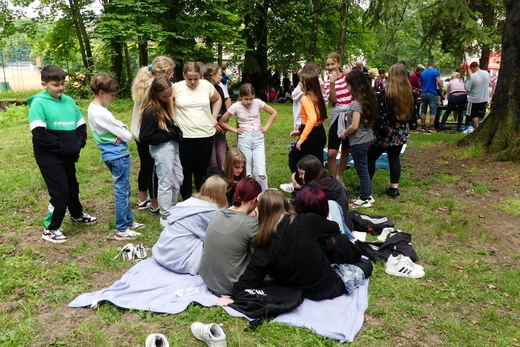 Piknik szkolnych kół Caritas w Bielsku-Białej - 2023