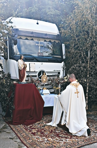 Boże Ciało w Strzelcach k. Namysłowa