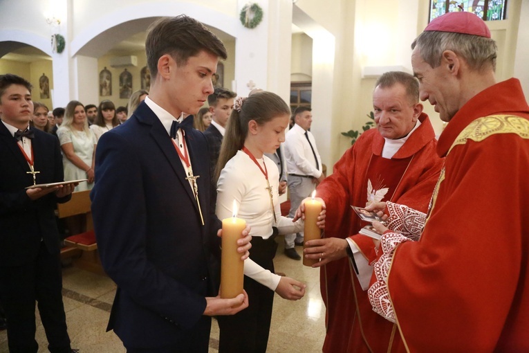 Bierzmowanie w Nowej Jastrząbce