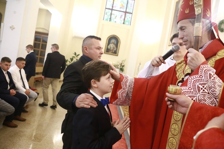 Bierzmowanie w Nowej Jastrząbce