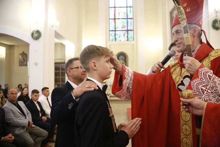 Bierzmowanie w Nowej Jastrząbce