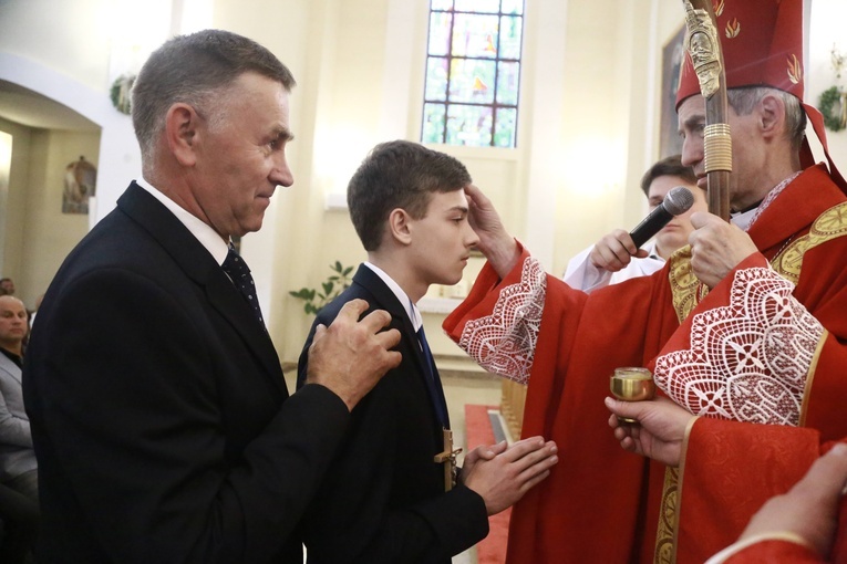 Bierzmowanie w Nowej Jastrząbce