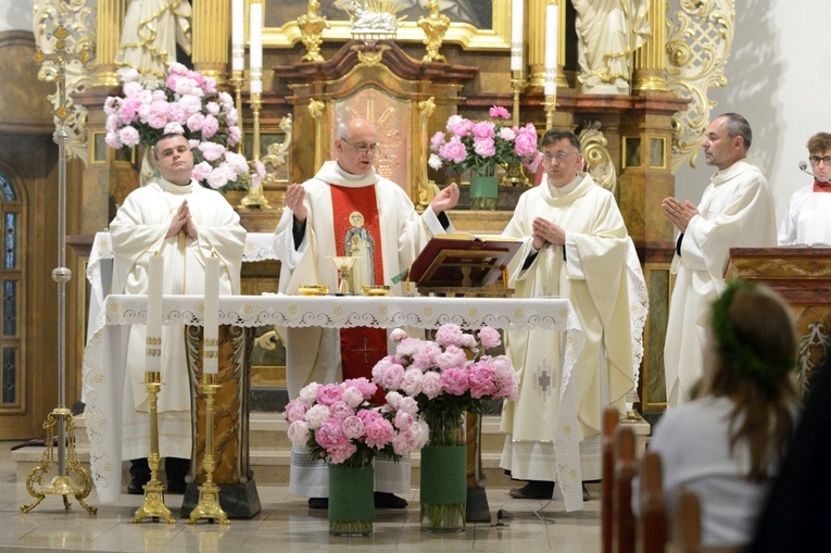 Poświęcenie Alwerni św. Jacka w Kamieniu Śląskim