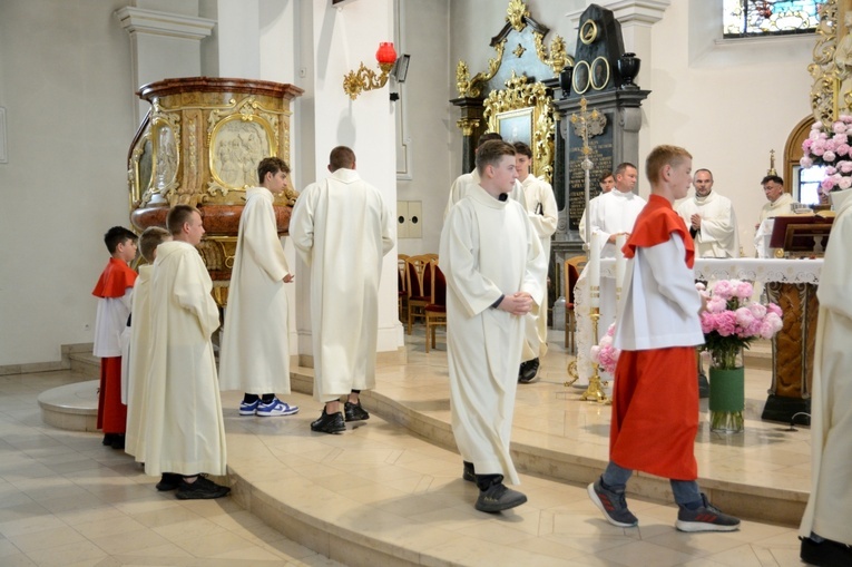 Poświęcenie Alwerni św. Jacka w Kamieniu Śląskim