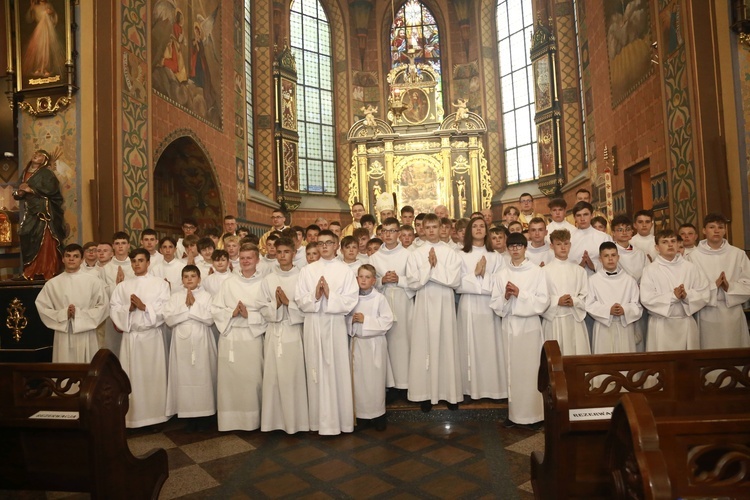Błogosławieństwo lektorów w Chorzelowie